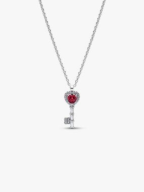Pandora Elevated Heart Key Collier Necklace